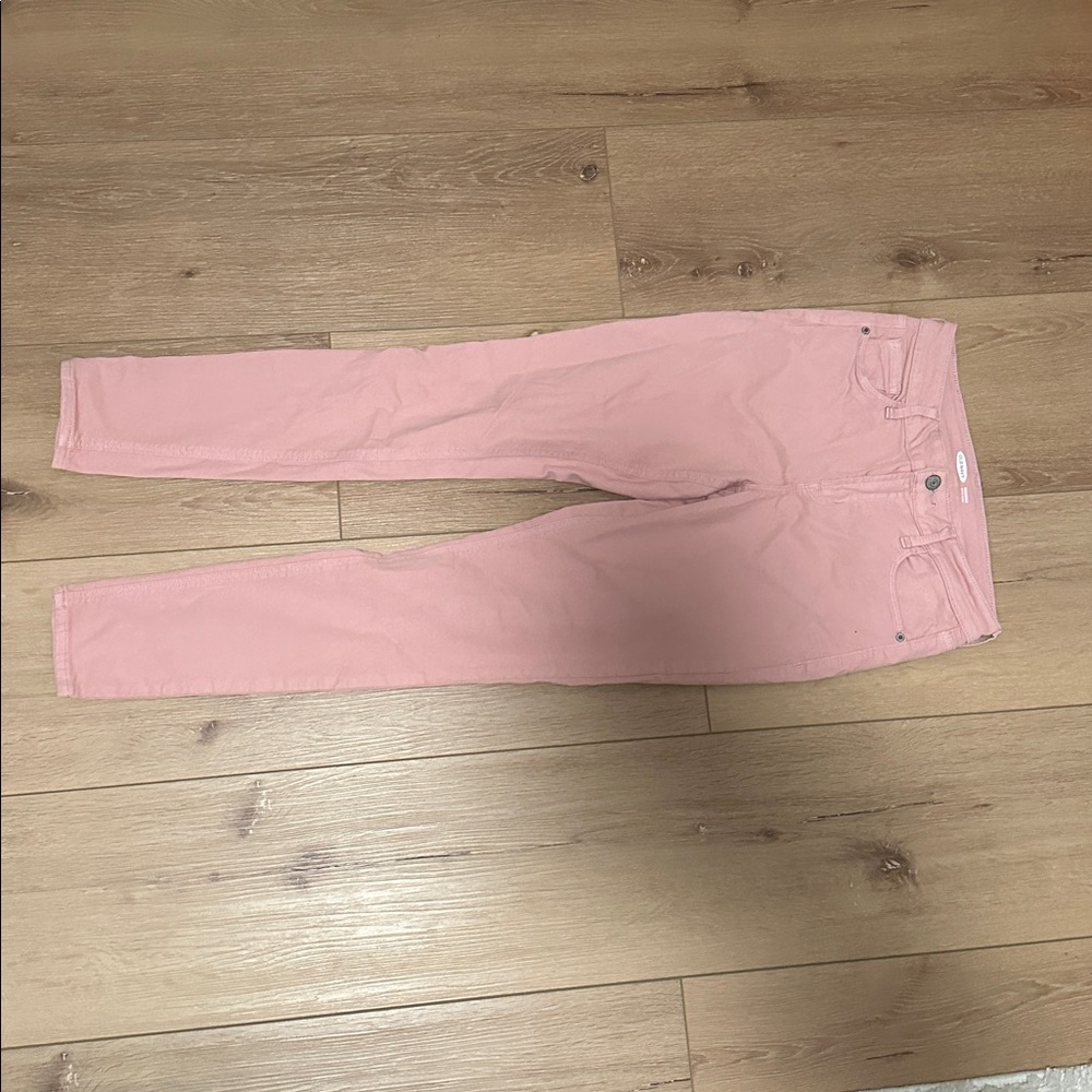 Pink Old Navy Skinny Jeans